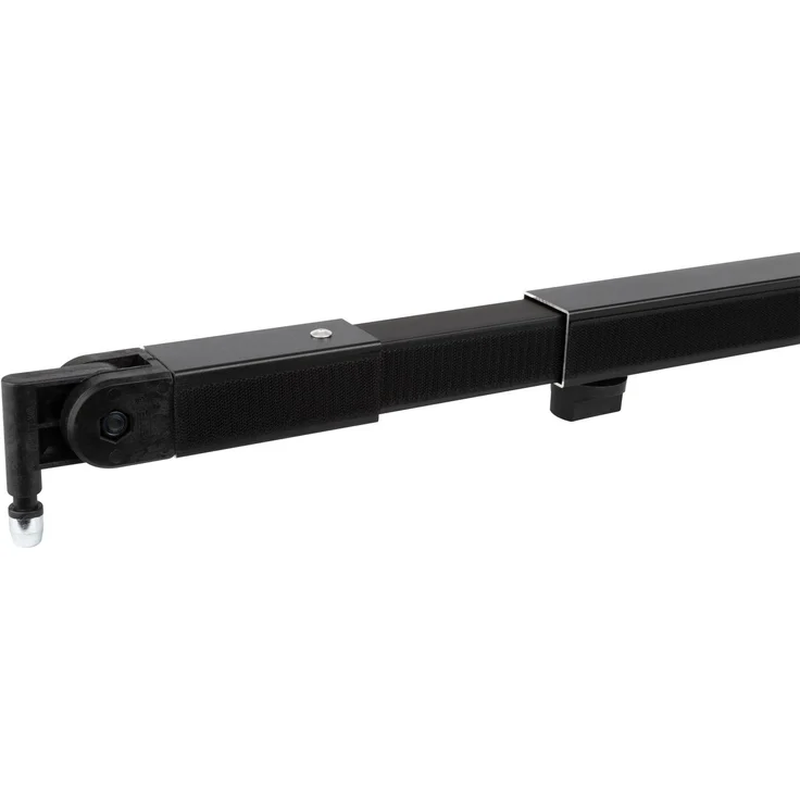 WENTEX Teleskop-Abdeckstütze 120 - 180 cm (L) - schwarz
