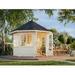 Palmako Gartenpavillon Veronica-2 67 m² Gartenpavillon aus Holz Gartenhütte Gartenlaube