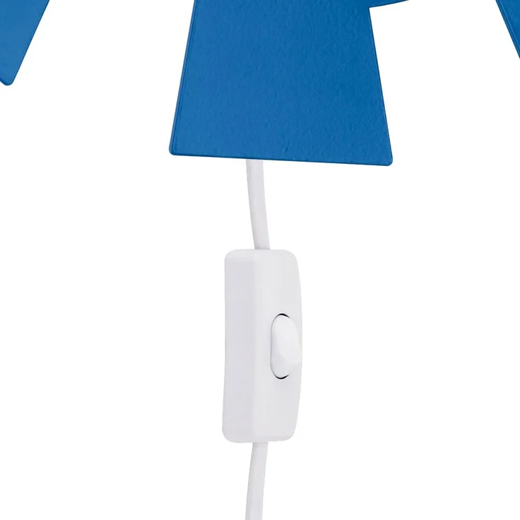 Nachtlicht, Kinderzimmer, blau, weiß, Cars Sticker, D 35cm – Bild 6