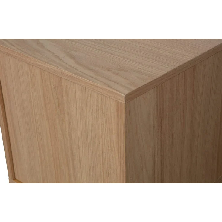 Modulschrank Modulair Eiche lackiert, modern mit Push-to-Open, natur, 44x40 cm, 2 Fächer – Bild 5