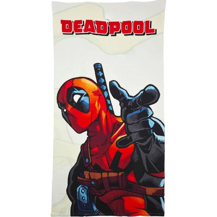 MARVEL Strandtuch Marvel Deadpool Mikrofaser Strandtuch Badetuch Handtuch 70x140 cm
