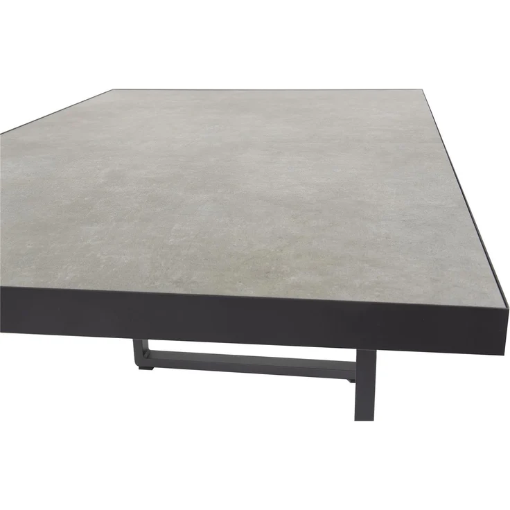 Montana Garten Sitzgruppe, Aluminium, grau, für 4 Personen – Bild 8