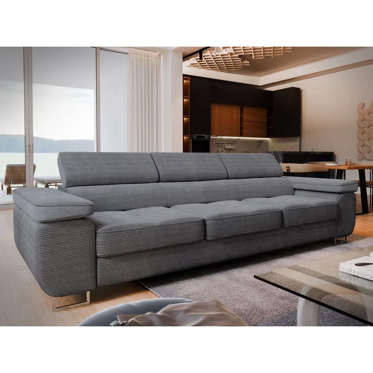 Masseno Sofa MOSINE mit Schlaffunktion, Schlafsofa, Wohnzimmersofa, Couch, Soffa – Bild 5