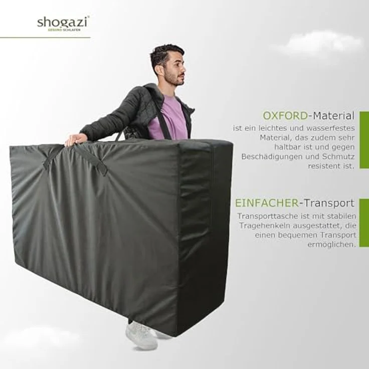 shogazi ® Aufbewahrungstasche riesengroße Transporttasche, reißfest, belastbar bis 80kg, waschbar, XL: 91x68x37 (225L), XXL: 121x68x37 (300L), XXXL: 151x68x37 (377L) – Bild 9