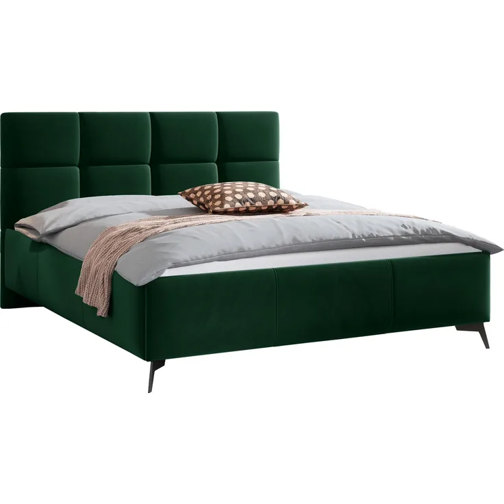 Polsterbett Signese, Grün, 160x200 cm