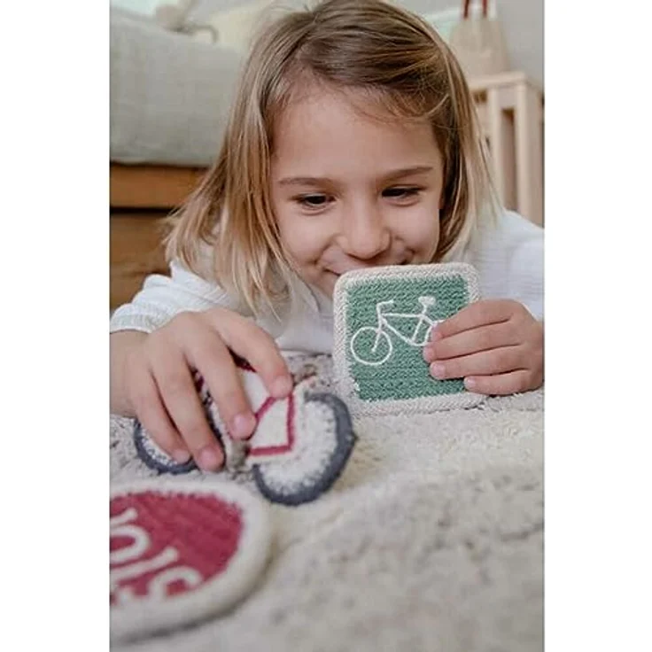 Lorena Canals Eco-City Spielteppich Grau – Bild 10
