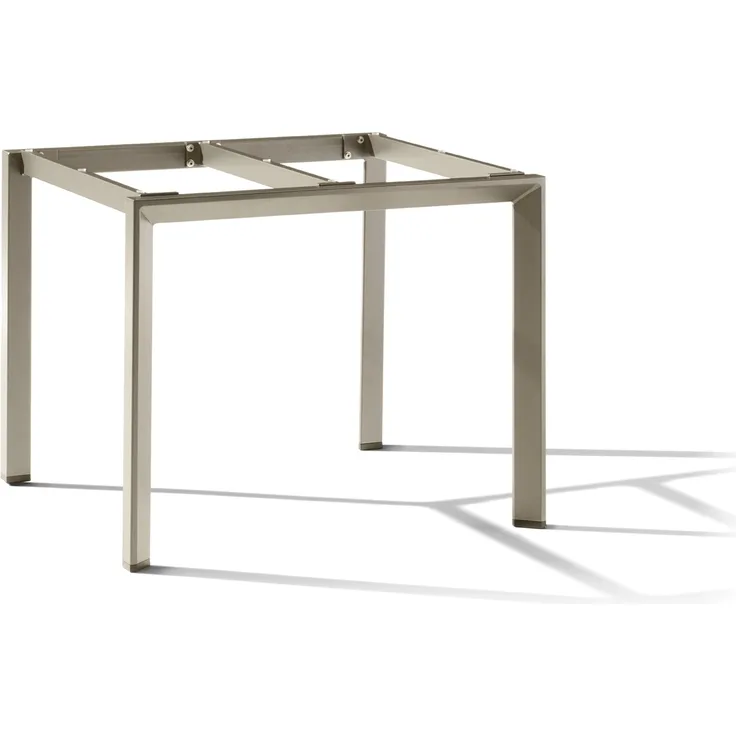 Tischgestell >Freesystem< in Champagner, Aluminium - 90x74x90cm (BxHxT)