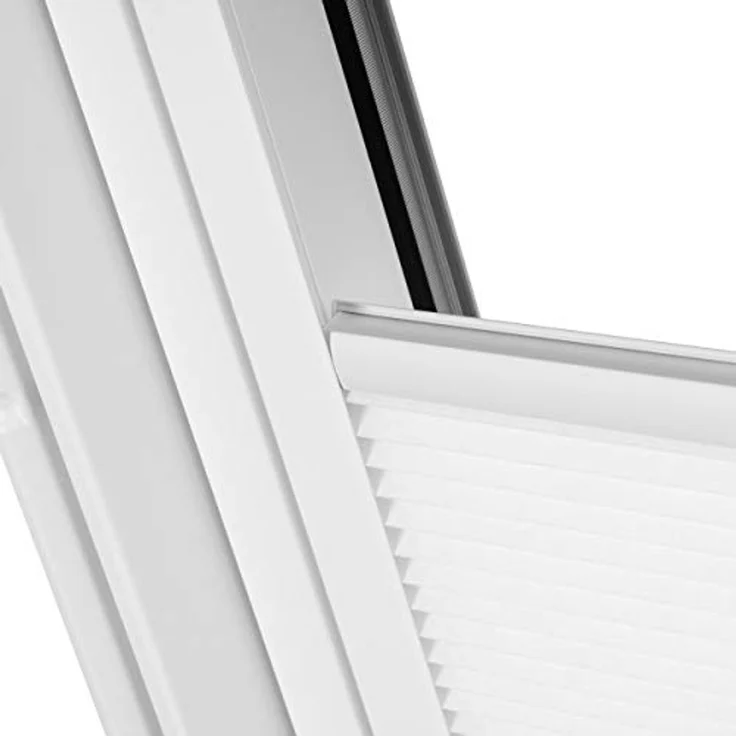 ventanara Dachfensterplissee Dachfenster passend für Velux Fenster Weiß PK06 – Bild 5