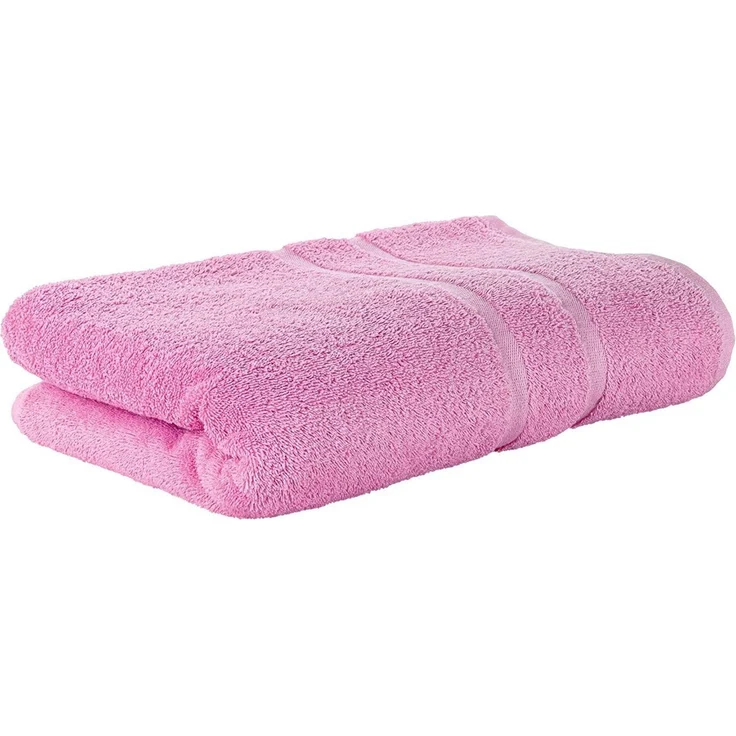 StickandShine Handtuch Handtücher Badetücher Saunatücher Dusch Gäste Rosa Frottee – Bild 2