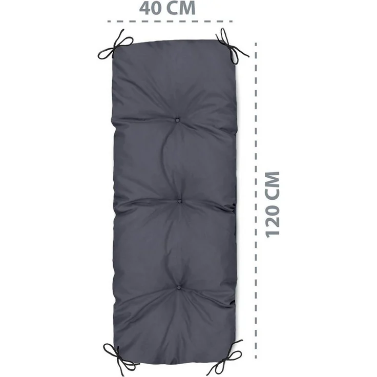 Amazinggirl Palettenkissen Palettenkissen Outdoor Waschbar - 40x120 cm Pallettensitzkissen – Bild 3