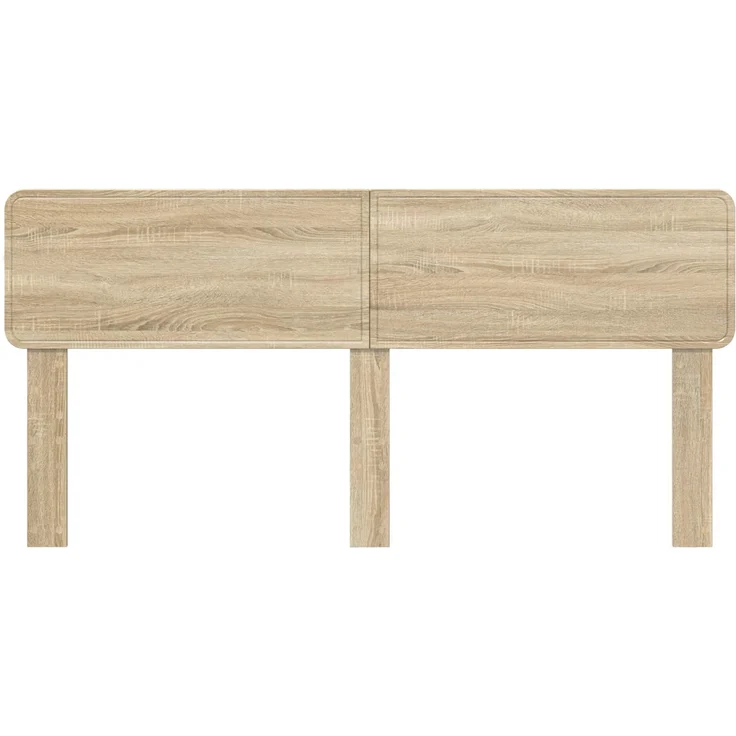 vidaXL Kopfteil Sonoma-Eiche Holzwerkstoff 90 x 183 x 3 cm Braun (Art-Nr 888509) – Bild 4