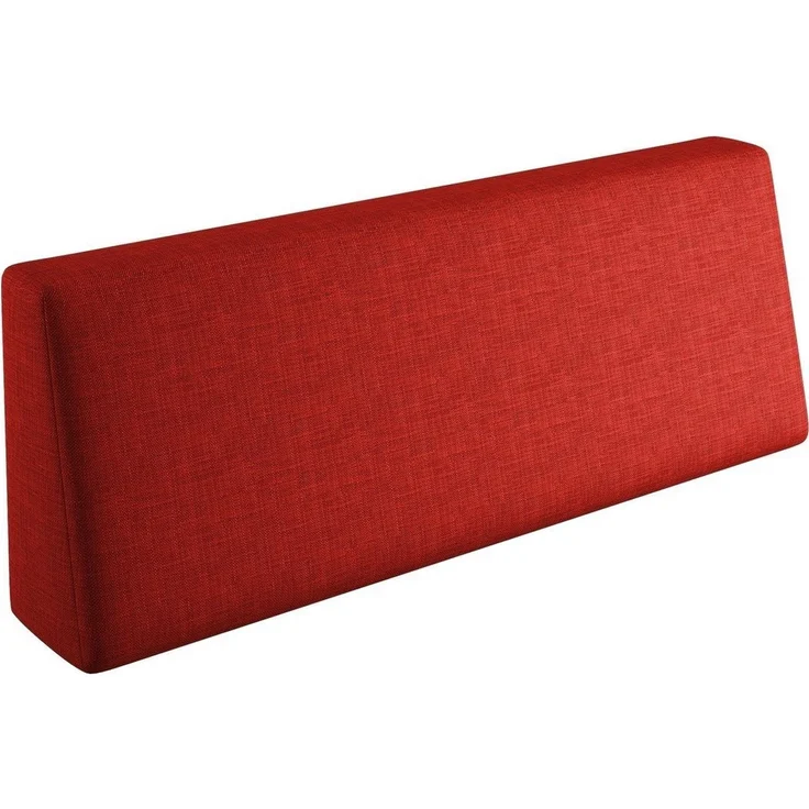 sunnypillow Rückenkissen Palettenkissen mit abnehmbarem Bezug Rückenkissen 120x40x20/10cm, Rot – Bild 1