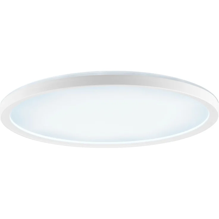 BRILLIANT Aufbaupaneel Lumaro LED Deckenpaneel Ø29cm, 2400lm, CCT 2700-6500K, dimmbar, Fernbedienung – Bild 4