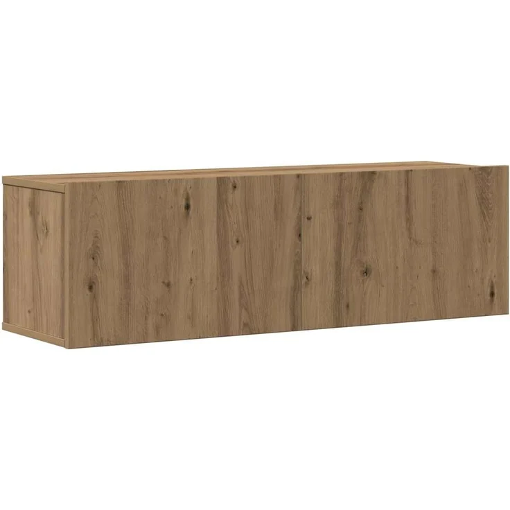 vidaXL 6-tlg. TV-Schrank-Set Wandmontage Artisan-Eiche Holzwerkstoff 3329150 – Bild 3