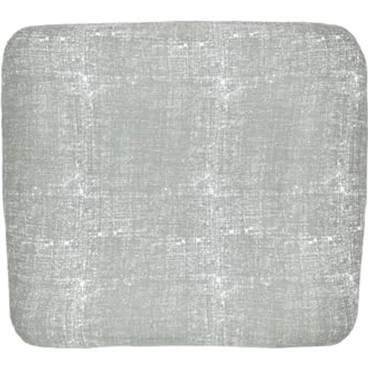 Meyco Baby Fine Lines Wickelauflagenbezug (weich und hautfreundlich, aus 100% Baumwolle, waschbar, einfache Pflege, trocknergeeignet, Größe: 85 x 75 cm), Grau – Bild 2