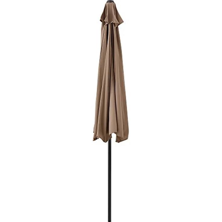 Halb-Sonnenschirm Eger Ø300 Halbrund Beige [casa. pro] – Bild 4