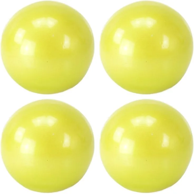 4Set Terrakotta Apfelgrün Kugeln Garten- und Terrassen Dekoration Ø10cm glasiert