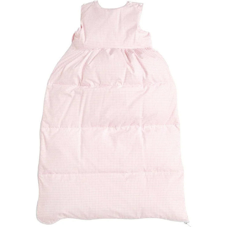 Tavolinchen Babyschlafsack Daunenschlafsack "TwistKaro" Kinderschlafsack - rose - 110cm – Bild 4