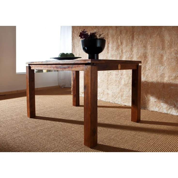 Esstisch Sheesham 90x90x76 life honey lackiert METRO LIFE #151 – Bild 2