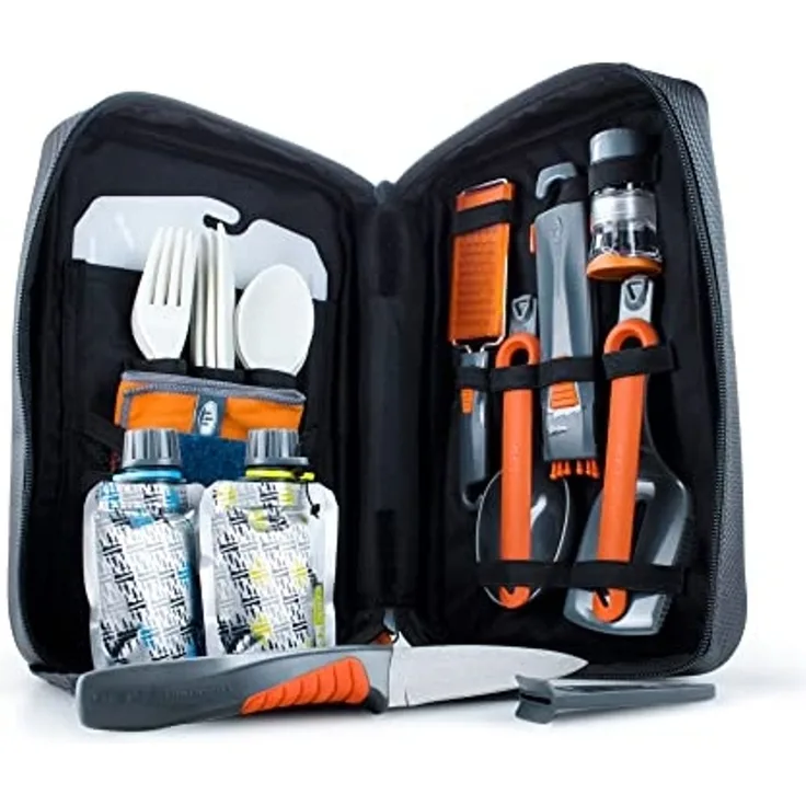 GSI Outdoors 90104 Acetal Copolyester Nylon Polyethylen utensil Set Mehrfarben 195 6 mm 88 9 mm 297 2 mm