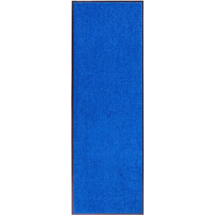 Waschbare Fußmatte Wash & Clean - blau - 120x180x0,7cm