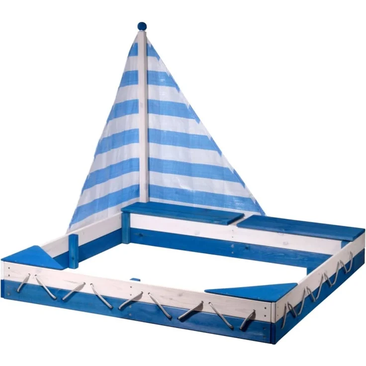 dobar Sandkastenschiff Maritime Blau und Weiß 446252 – Bild 5
