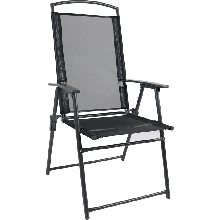 VCM Gartenmöbel-Set Garlos 918162 Schwarz H. 105 x B. 189 x T. 90 cm – Bild 8