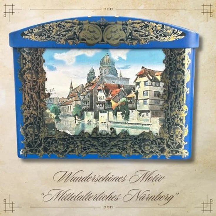MediMuc Keksdose Nürnberg, Truhe_Stollen_Motiv_Nürnberg – Bild 6