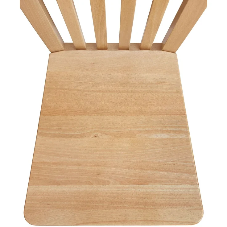 Esszimmerstuhl Holzstuhl Stuhl Buche natur V-90.72-75 Doppelpack – Bild 5