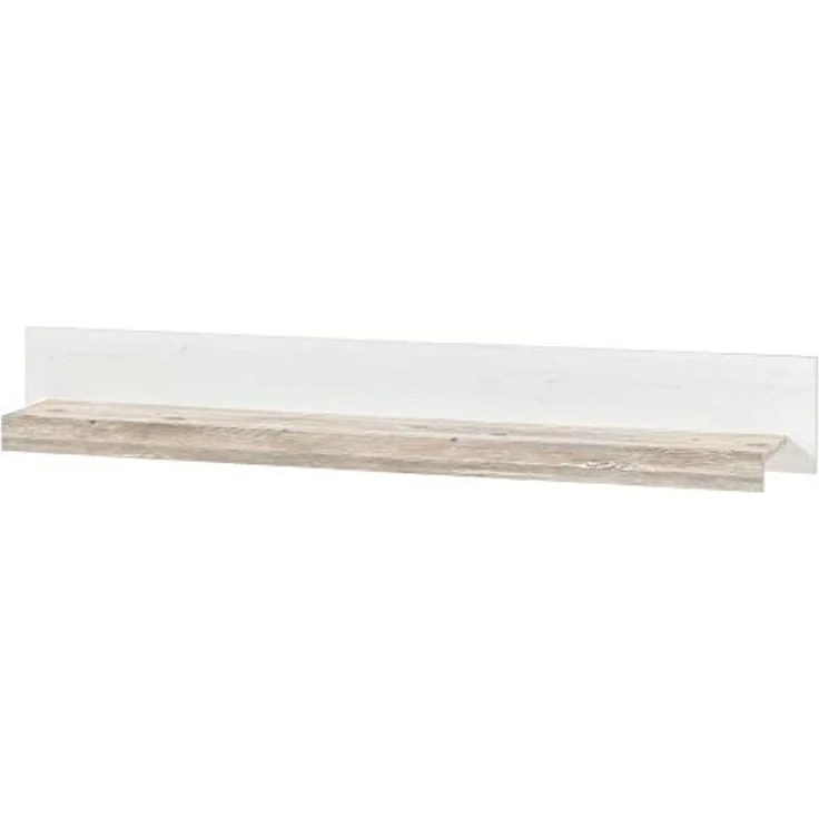 Lomadox Wohnwand FERNA-61, (2-St), Pinie dunkel Nb. und Pinie weiß Nb. inkl. LED 352 x 170 x 44 cm – Bild 6
