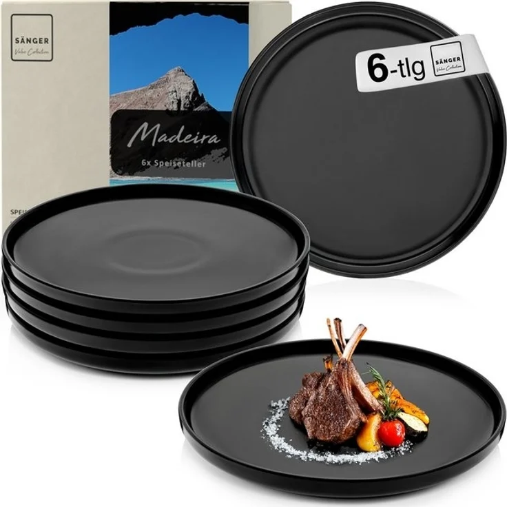 SÄNGER Speiseteller Set Madeira 6 teilig – Bild 4