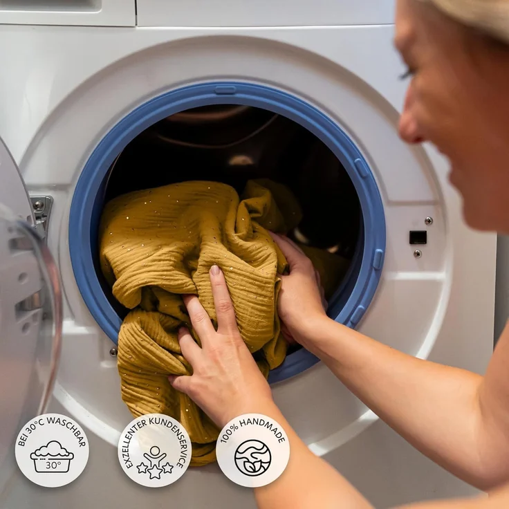 lilimaus Betthimmel Hochwertiger Baldachin Betthimmel Kinderzimmer, Gold Applikation, Stilvoller Baldachin für Baby- und Kinderzimmer – Bild 6