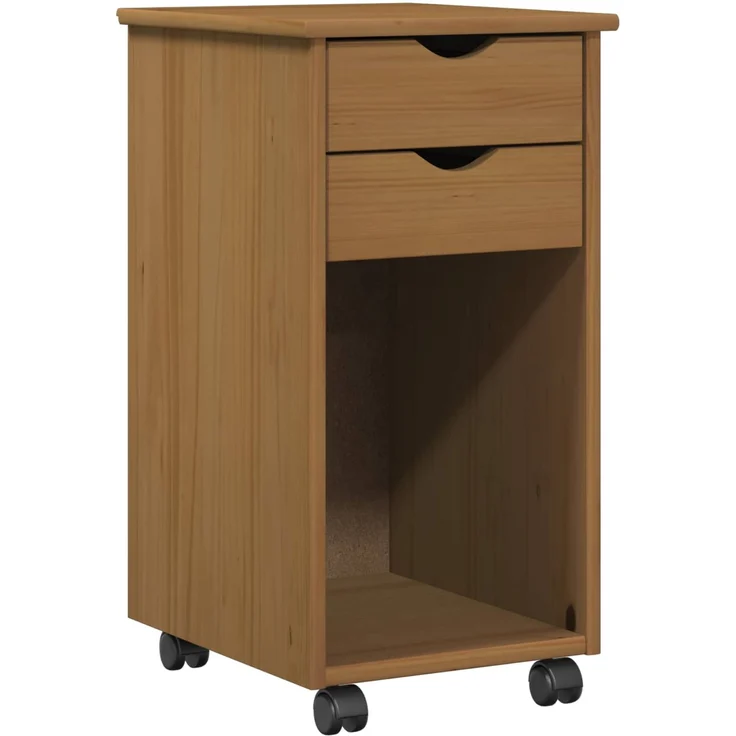vidaXL Schreibtischschrank-Set MOSS 2 stk. Honigbraun 112 x 50 x 75 cm 3438775 – Bild 6
