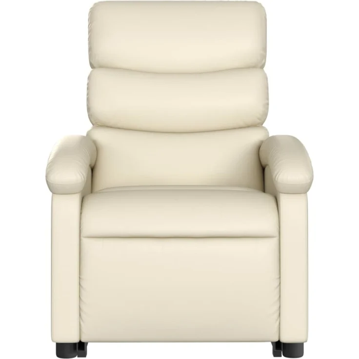 vidaXL Relaxsessel mit Aufstehhilfe Elektrisch Creme Kunstleder 3204055 – Bild 9