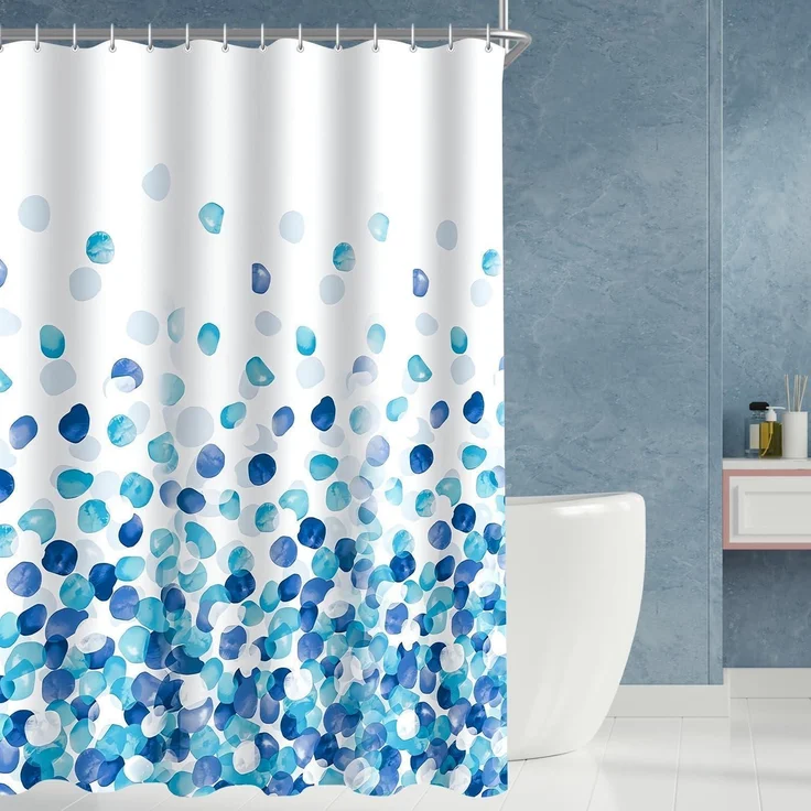 Duschvorhang 120x200cm Blaue – Bild 8
