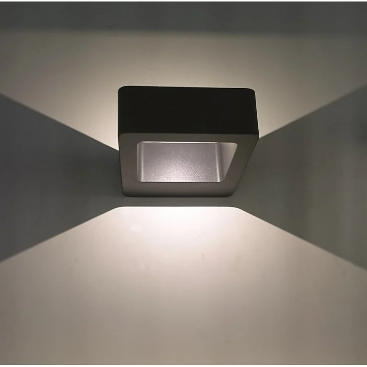 Heitronic 35201 LED Außenwandleuchte Juna anthrazit IP54 3000K – Bild 3