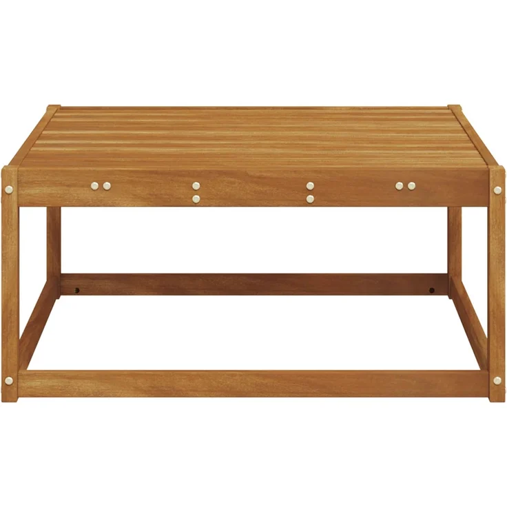 vidaXL Tisch für Outdoor Massivholz Akazie Natur 79 x 79 x 37 cm 900525 – Bild 5