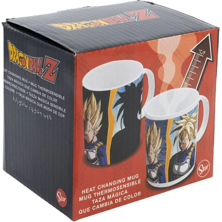 Stor Tasse Dragon Ball Z Tasse mit Thermoeffekt Vegeta & Goku 325 ml – Bild 2