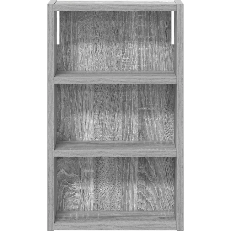 vidaXL Badezimmer-Wandschrank mit Regal Graues Sonoma 30 x 10 x 50 cm 889316 – Bild 4