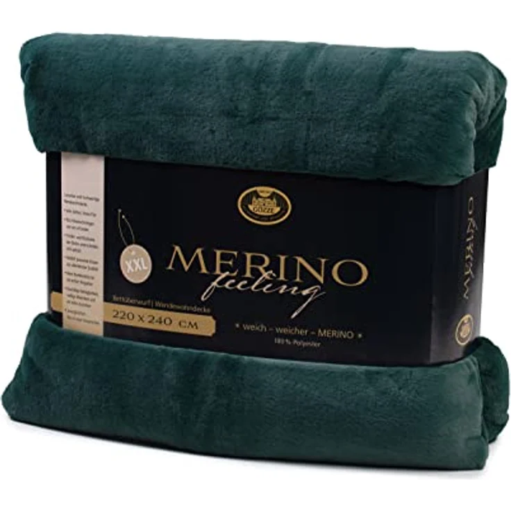Wohndecke Merino Wendewohndecke, Gözze, kuschelig weich – Bild 3