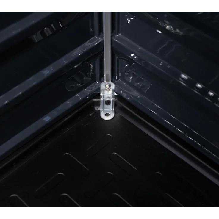 Palram-Canopia 'Voyager' Gerätebox, Aluminium schwarz, 90 x 139 x 147 cm – Bild 14
