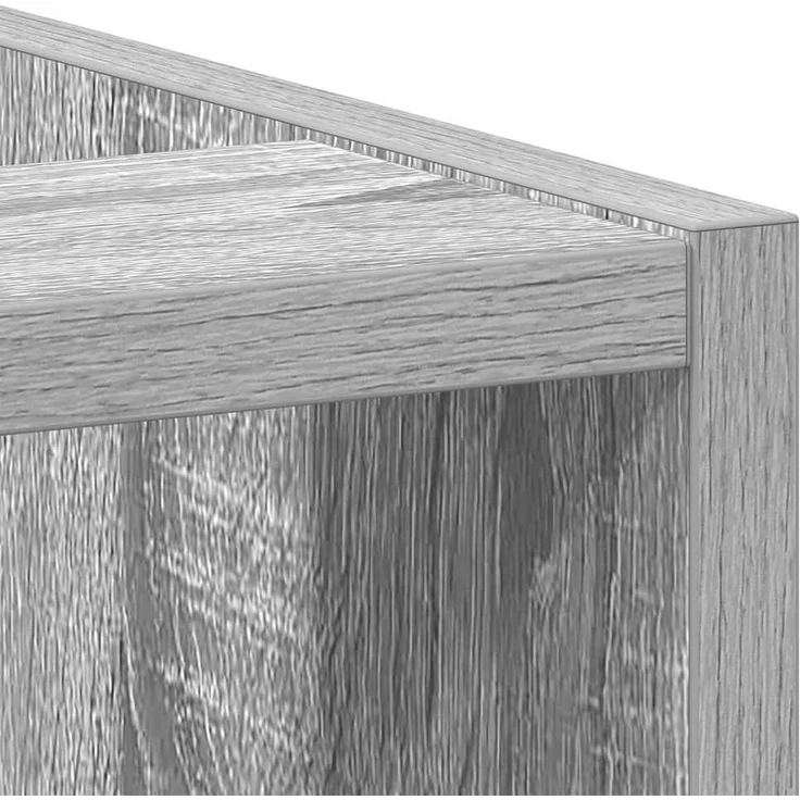 vidaXL Unterschrank Riga Grau Sonoma 20x44,5x81,5 cm Holzwerkstoff 854189 – Bild 6
