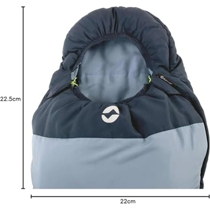 Outwell Schlafsack Convertible Junior Ozeanblau 445951 – Bild 7