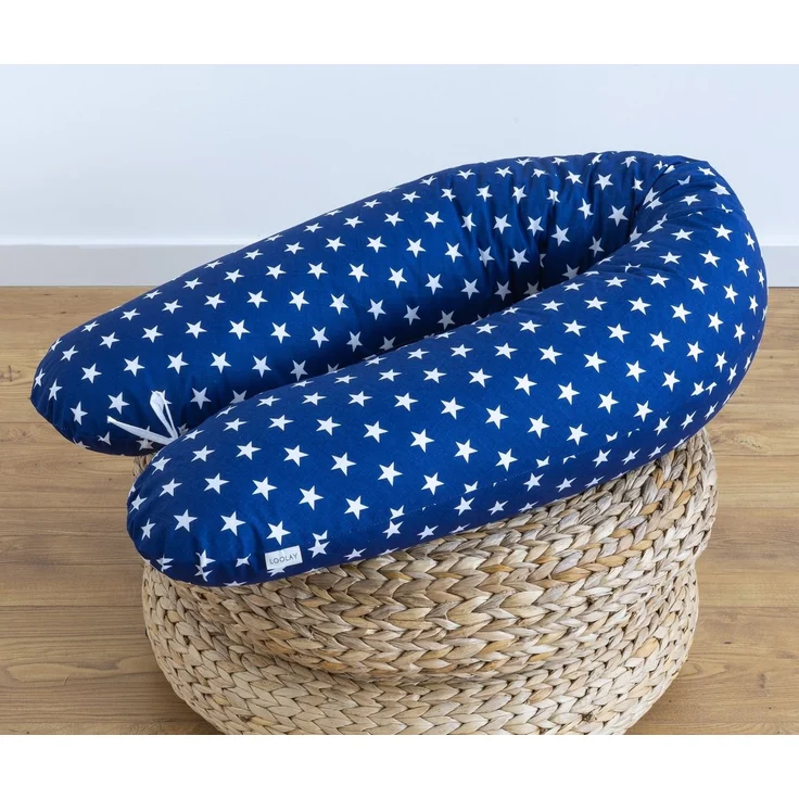 Loolay Seitenschläferkissen M/ L oder L/ XL Schwangerschaftskissen Stillkissen Schlafen Kissen, M/ L oder L/ XL Lagerungskissen + 100% Baumwolle Bezug 170 und 190 cm, Standard & X-LARGE Kissen SUPER Geschenk für Schwangern Seitenschläfer, LOOLAY® - 100... – Bild 3