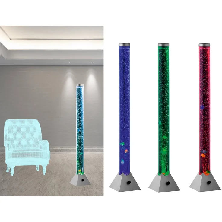 Hochwertige Design Stehlampe mit LED-Farbwechsler MOTION