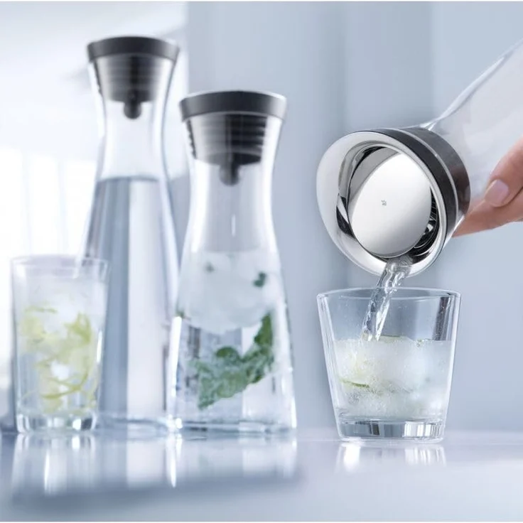 WMF Wasserkaraffe 1,0L schwarz – Bild 2