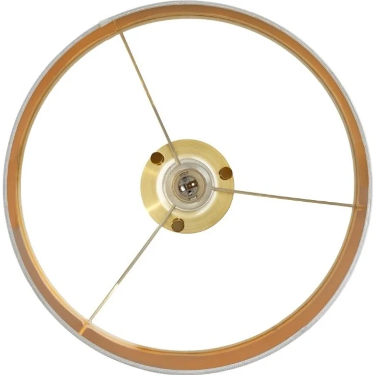 Dreibein Stehlampe in Weiß & Gold 10038881 – Bild 6
