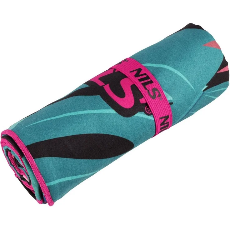 NILS Mikrofaserhandtuch Blätter 160 × 80 cm für Strand Schwimmbad Sport – Bild 2