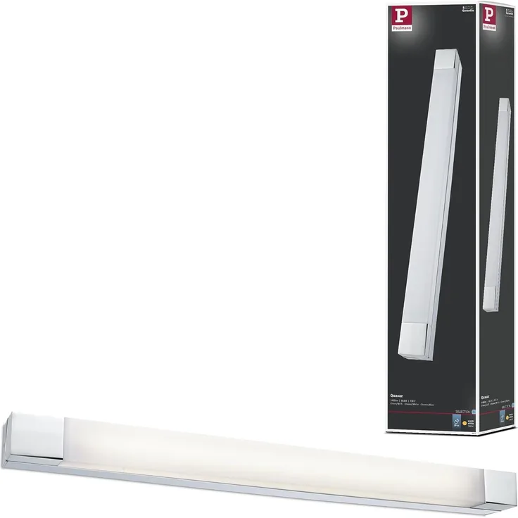 Paulmann No. 79715 Spiegelleuchte LED Quasar IP44 10,5W Chrom 70 cm