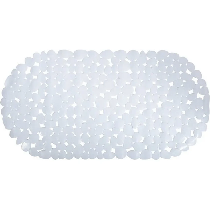MSV Duschmatte KIESELSTEIN, mit Saugnäpfen, rutschfest, pflegeleicht, PVC, Dusch- und Wanneneinlage, PVC, attraktive Kieselstein-Optik, in vielen bunten Farben erhältlich – Bild 2